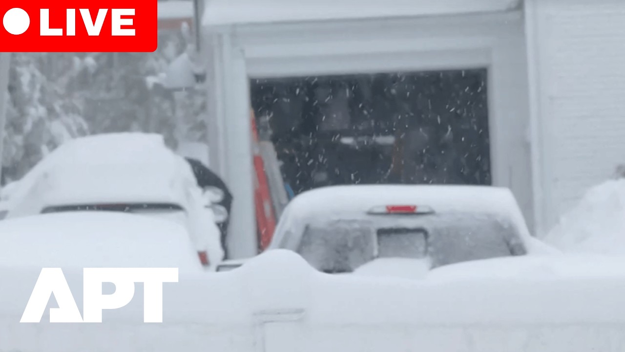 WATCH LIVE: Northern New Jersey Buried in Snow Amid State of Emergency | APT