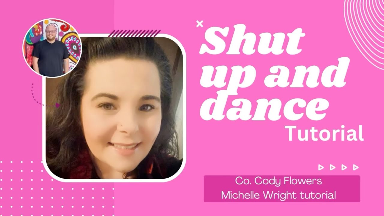 Shut up and dance line dance tutorial Intermediate choreography by Cody Flowers