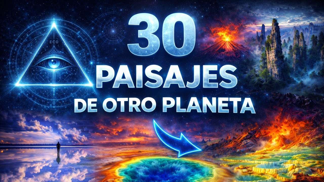 Paisajes que no Creerás que Existen en LA TIERRA...