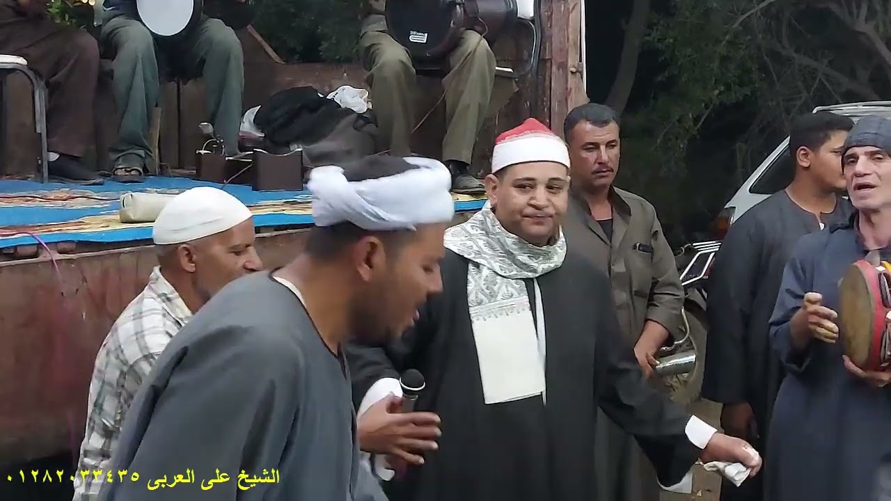 الشيخ على العربى فى طبقة ذكر من السفاينه مولد سيدى خضر