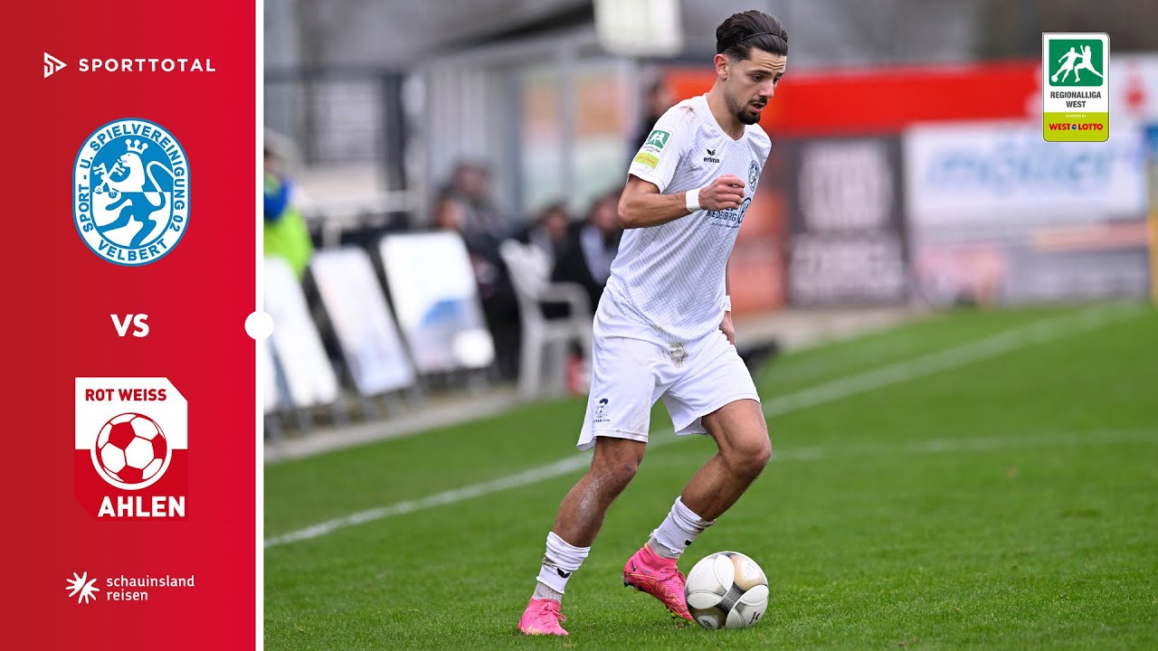 Spiel gedreht: Torreiches Kellerduell in Velbert! | SSVg Velbert - Rot Weiss Ahlen | RL West