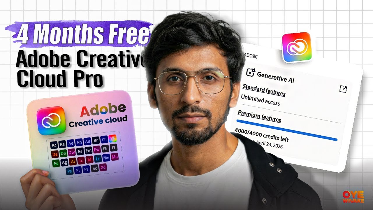 Claim Your 4-Month Adobe Free Trial Now! 🎁 2026 ( 100% Working Method )