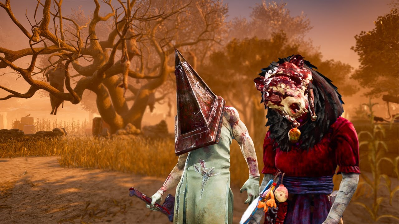 Huntress & Pyramid Head Killer Gameplay | Dead By Daylight (No Commentary)