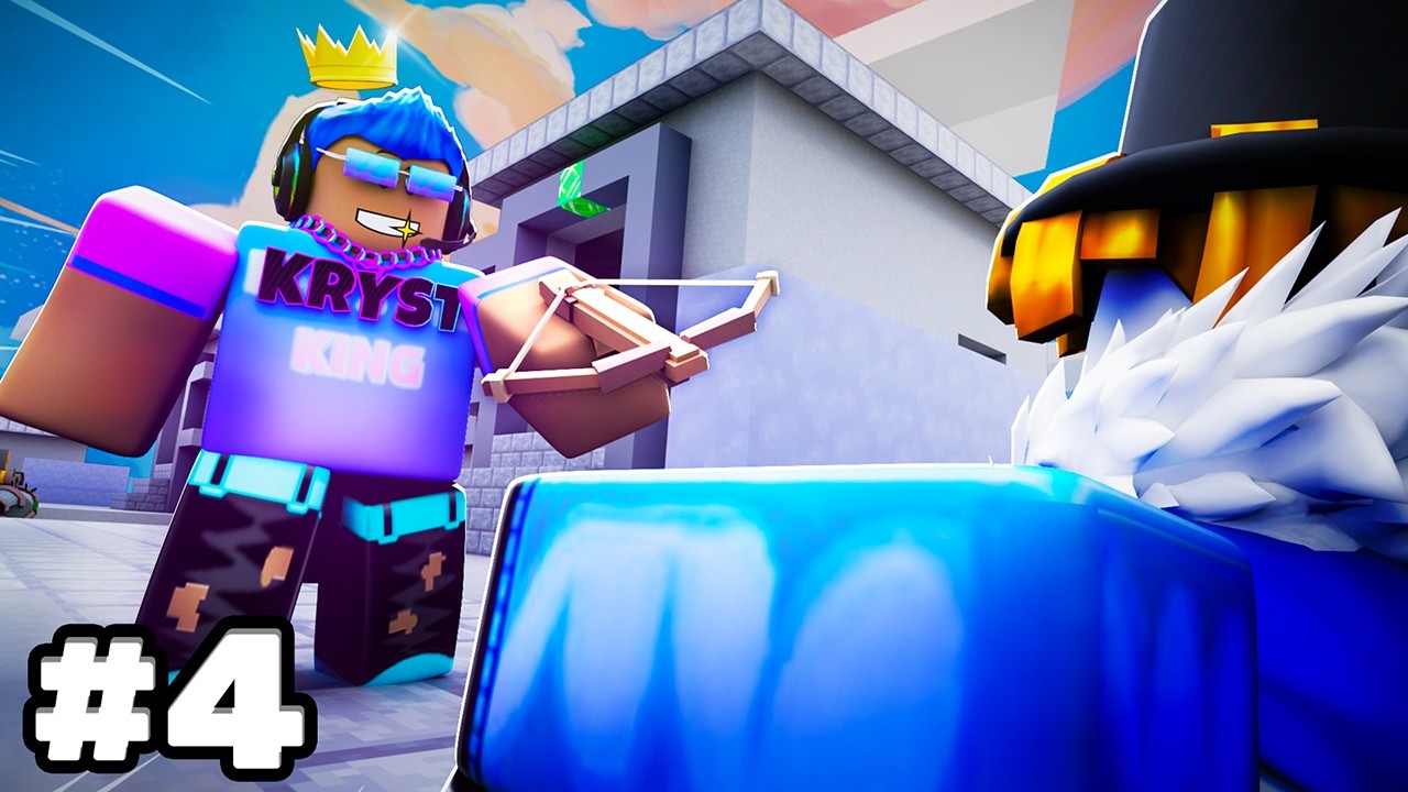 So I 1v1'd EVERY YOUTUBER In Roblox Bedwars.. #4 (Ft. KrystalKing)