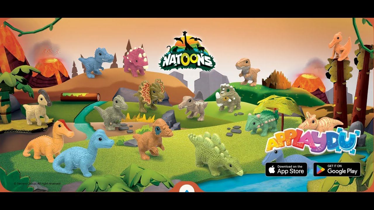 Kinder Surprise Natoons Dinosaur 2025 - Киндер Сюрприз Натунс, Динозаври, Отваряне, разопаковане.