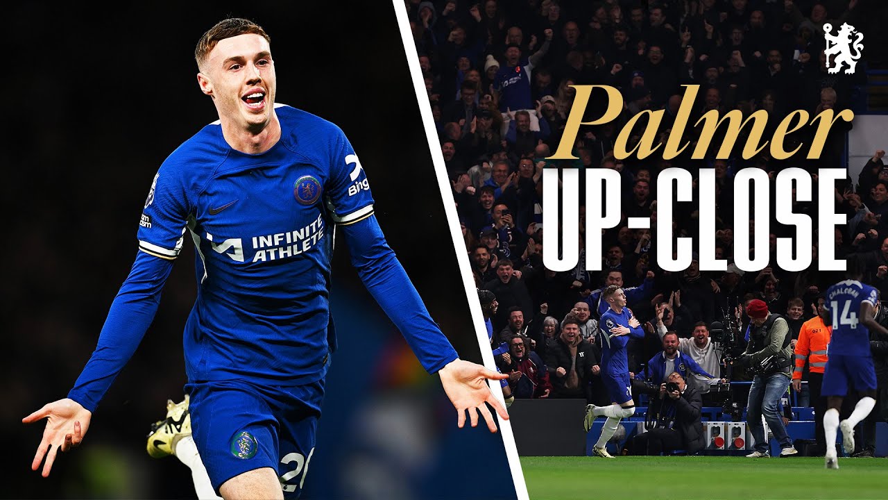 COLE PALMER Match Cam 🎥 | Chelsea 6-0 Everton Up-Close | Premier League 23/24