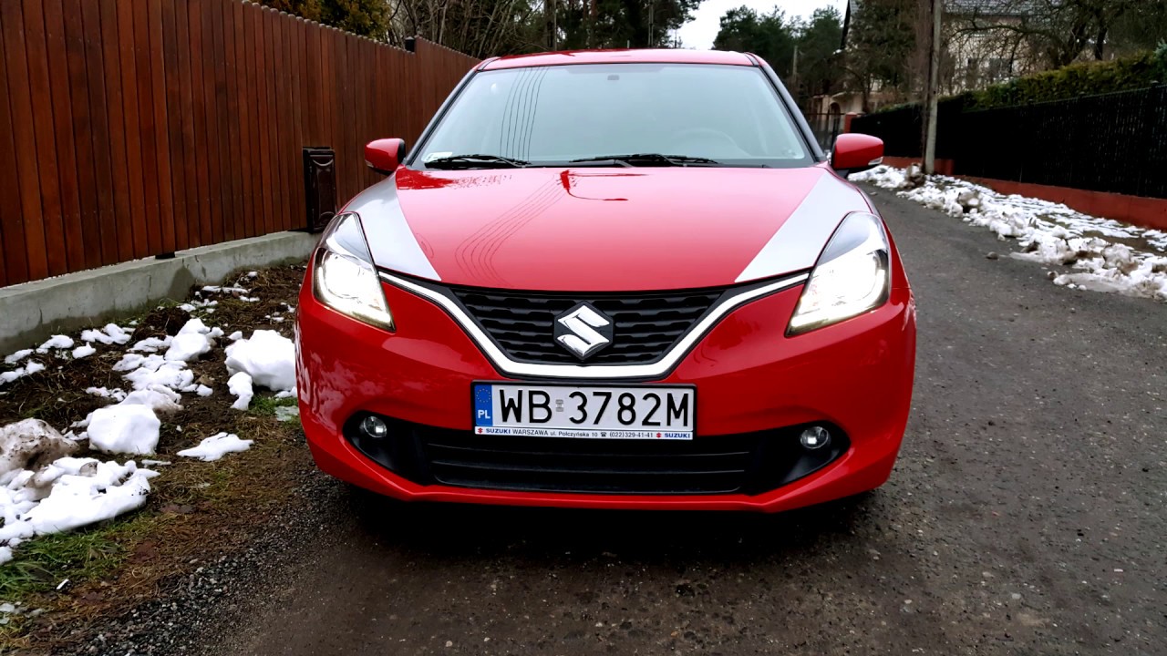 SUZUKI BALENO W szpilkach za kierownicą