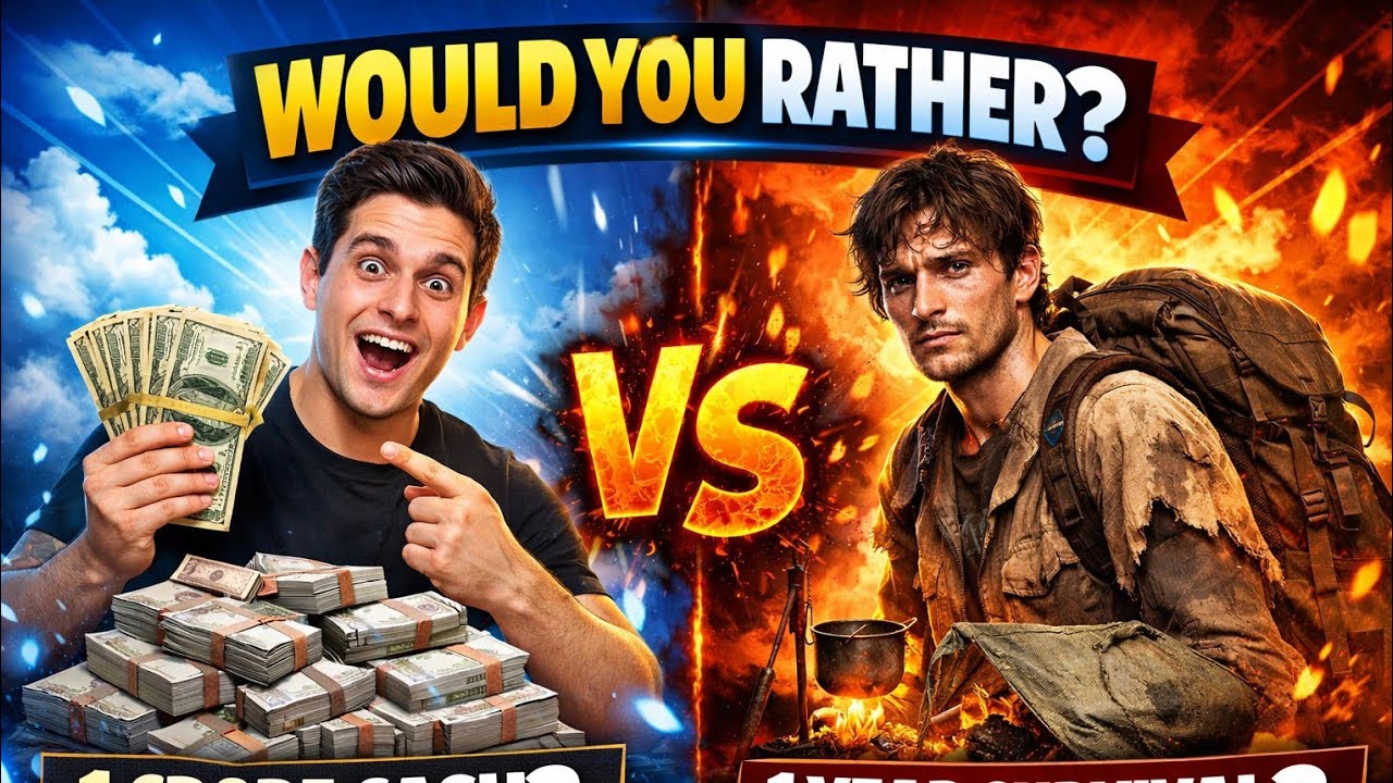 Would You Rather || Question Edition|| #wouldyourather #viralvideo #trending 