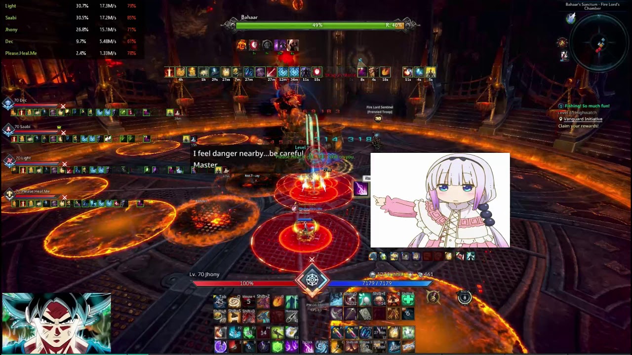 TERA Bahaar Sorcerer POV 15.8m DPS
