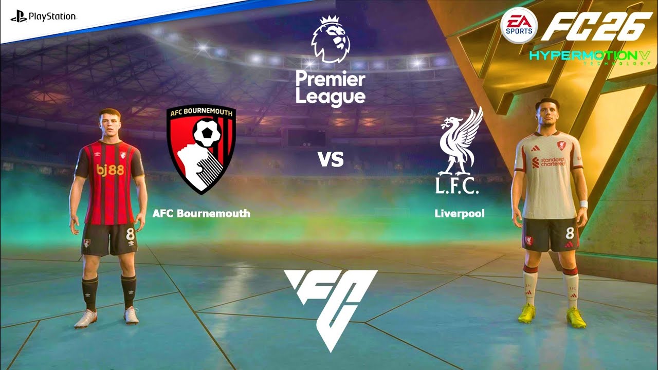FC 26 PS4 - Борнмут против Ливерпуля | Премьер-лига 2025/2026