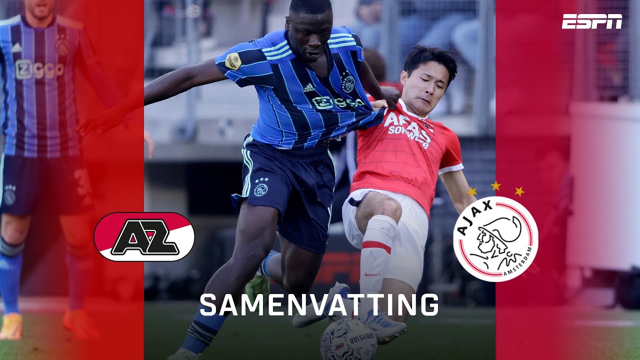 VIER doelpunten bij KRAKER in ALKMAAR 🔥 | Samenvatting AZ - Ajax