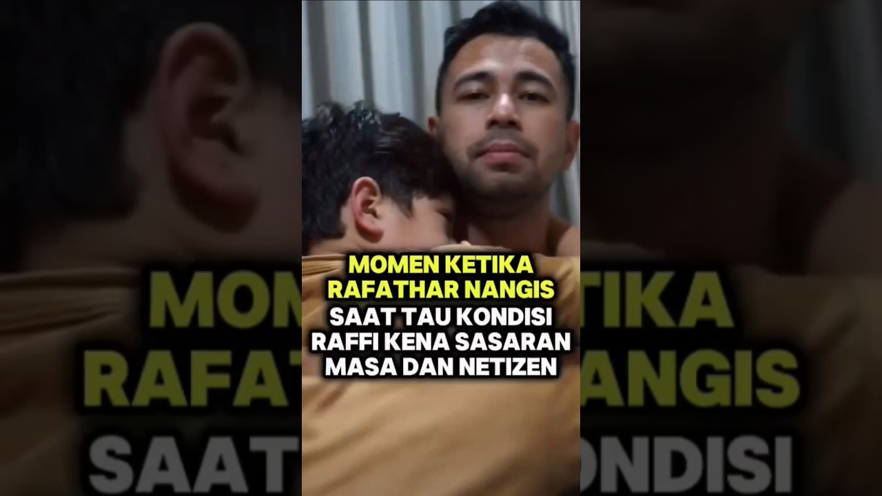 Rafathar nangis usai tau Raffi kena sasaran #ransentertainment #raffiahmad #viral #rubenonsu