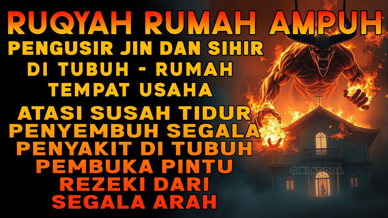 RUQYAH RUMAH PENGUSIR JIN, SETAN & SIHIR DI RUMAH & TUBUH, PENENANG HATI & FIKIRAN | ALAA AQEL
