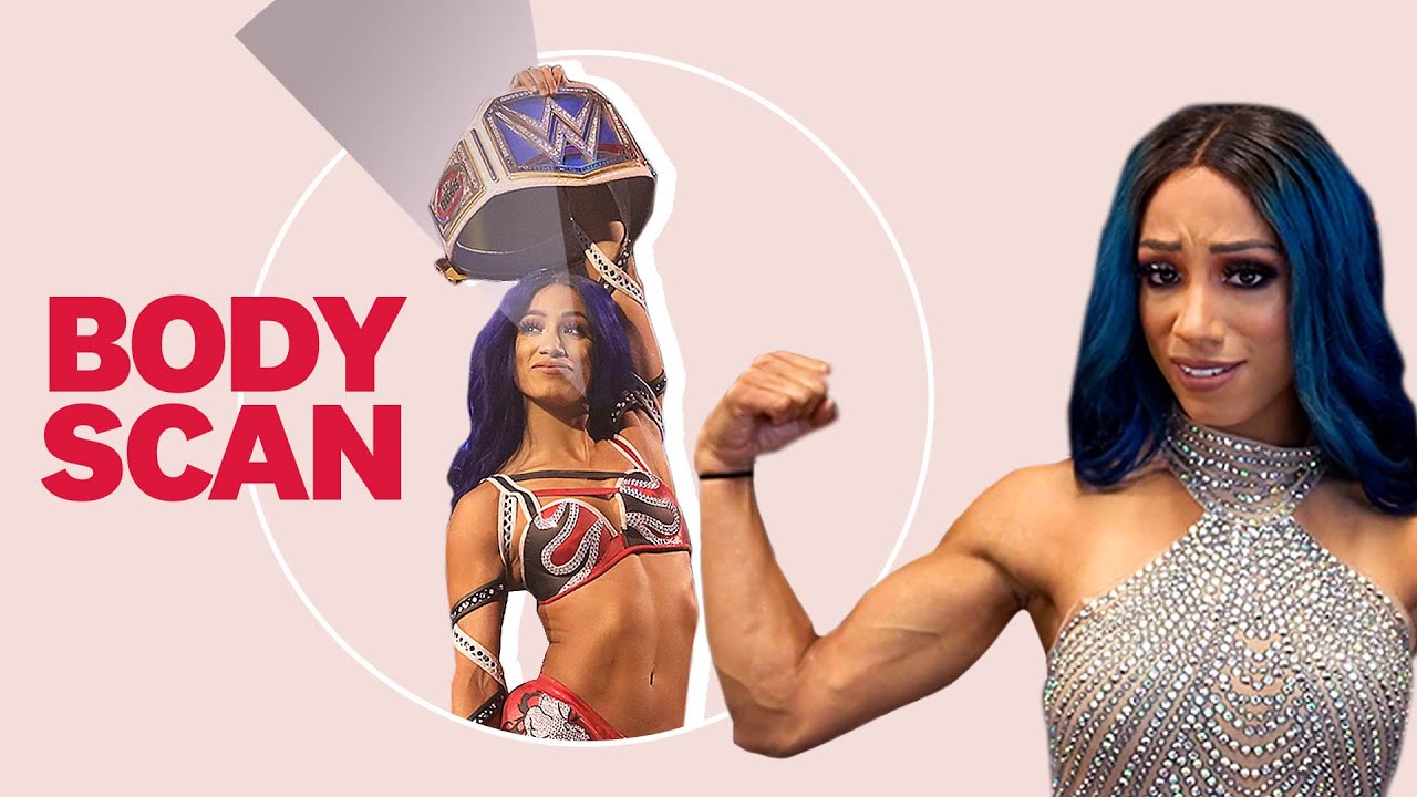 Суперзвезда WWE Саша Бэнкс рассказывает о париках, татуировках и самых болезненных травмах | Скан...