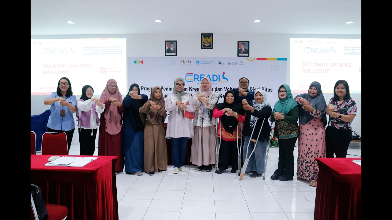 PELATIHAN PEMBIAYAAN USAHA - CREADIS: PROGRAM PENINGKATAN KREATIVITAS DAN VOKASIONAL DISABILITAS