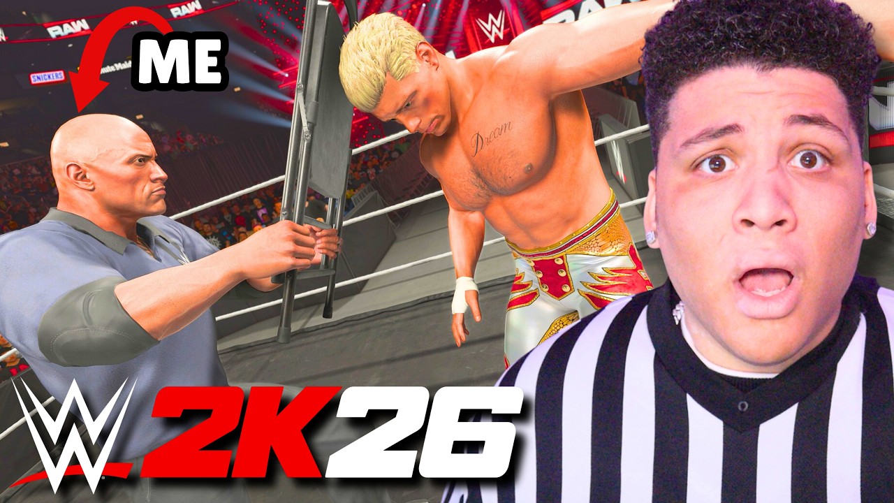 WWE 2K26 Online But I'm The Special Guest Referee!
