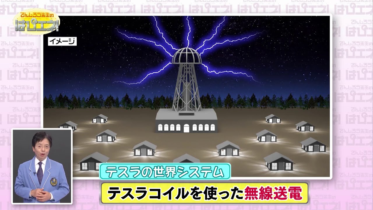 天才テスラの夢 ワイヤレス送電／The Genius Tesla’s Dream: Wireless Power Transmission