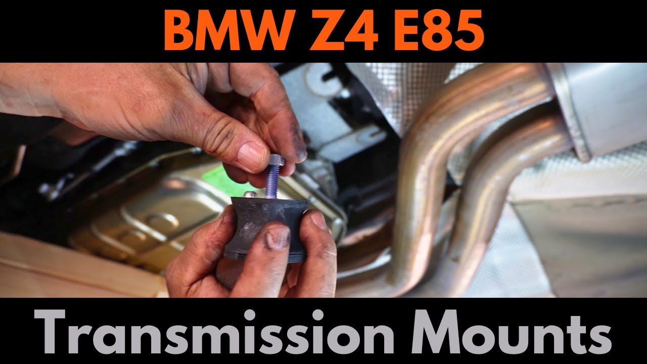 BMW Z4 E85 - DIY Transmission Mount Replacement (No Exhaust Removal!)