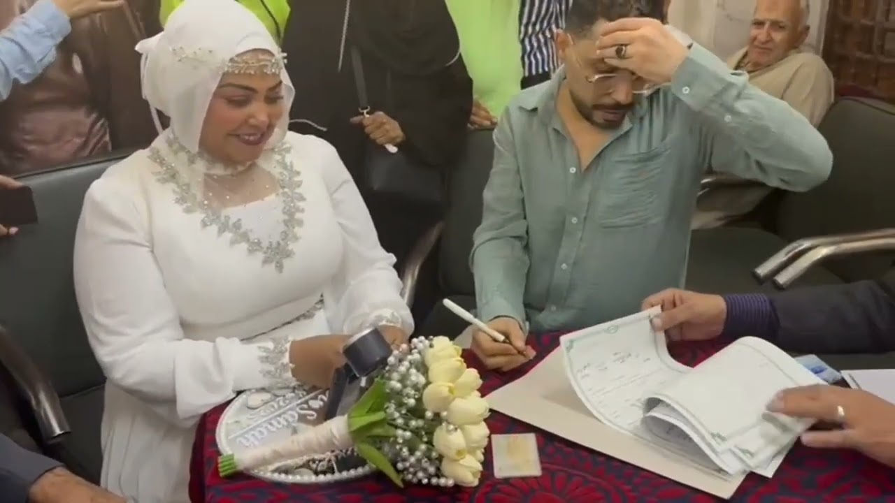 Hochzeit in Kairo in der Moschee