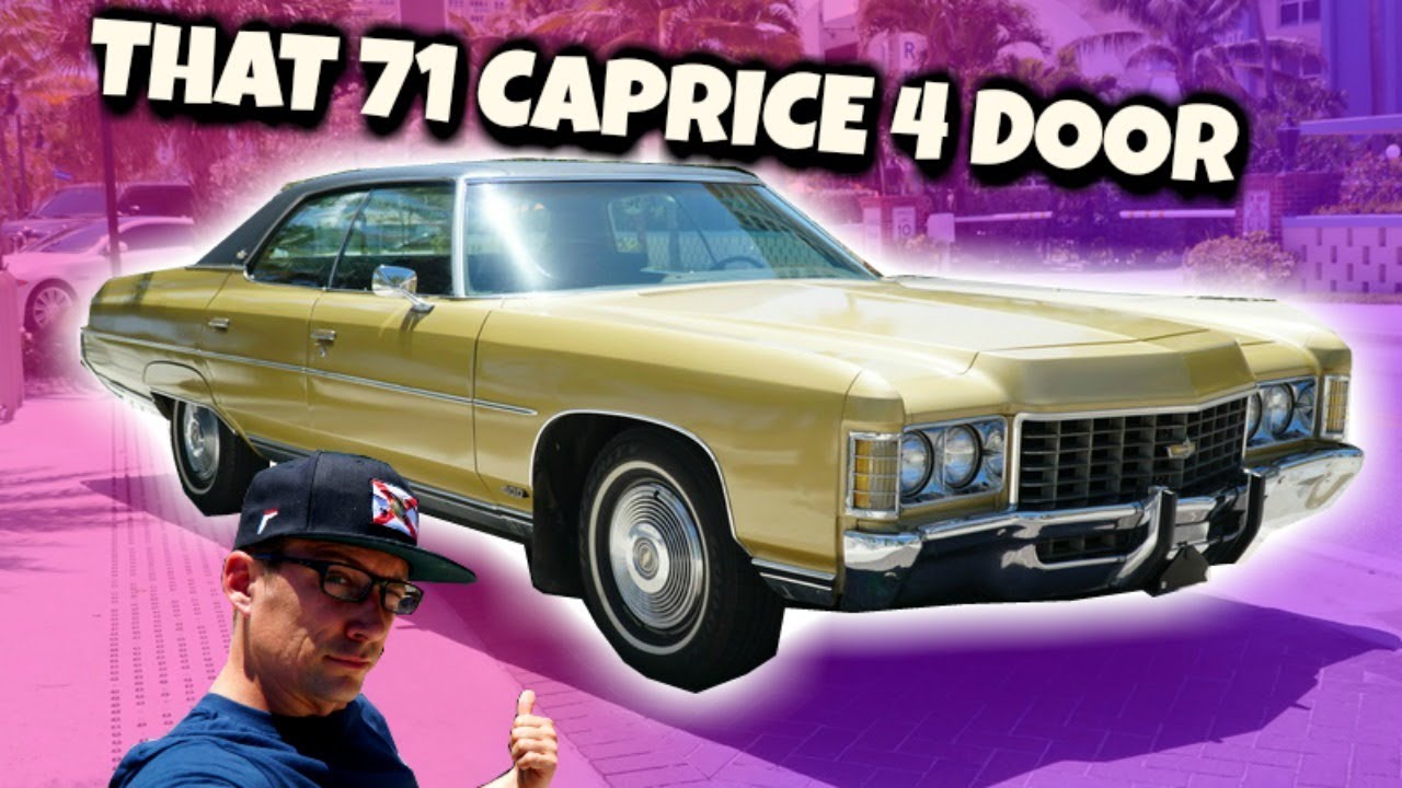 1971 CHEVY CAPRICE 4 DOOR SHOWTIME HERE WE GO LIVE!