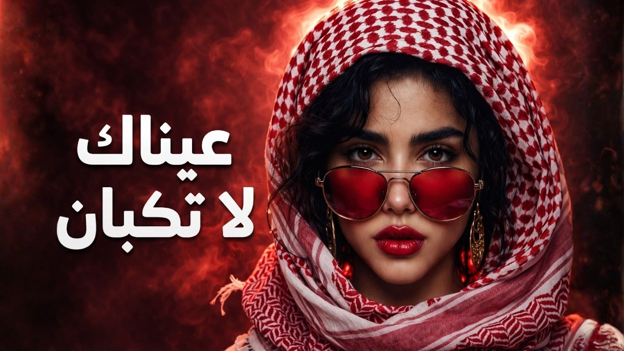 عيناك لا تكذبان | أغنية حب عربية بوب رومانسية | كلمات جديدة 2026 | فيديو كلمات