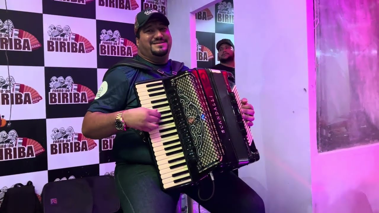DINHO NOSSA PISADA BOTANDO O POVO PRA DANÇAR NO FORRÓ DO BIRIBA