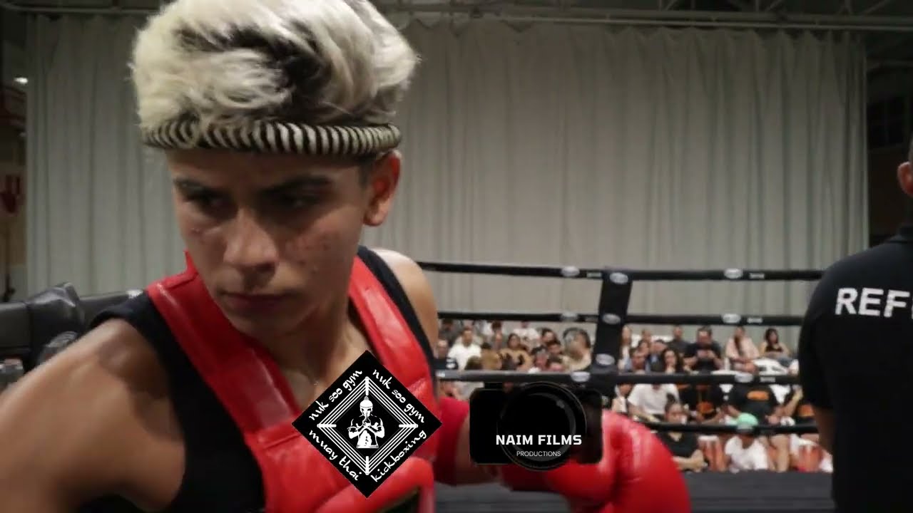 Álvaro Jiménez (Nuk Soo) Vs Adrián Ferragut (Wat thai) Muay-thai 3x2 amateur 16/17 años -60kg