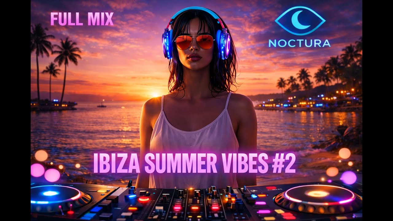 Deep & Tropical House Mix | Ibiza Summer Vibes #2 | Night Drive & Study Chillout | NOCTURA