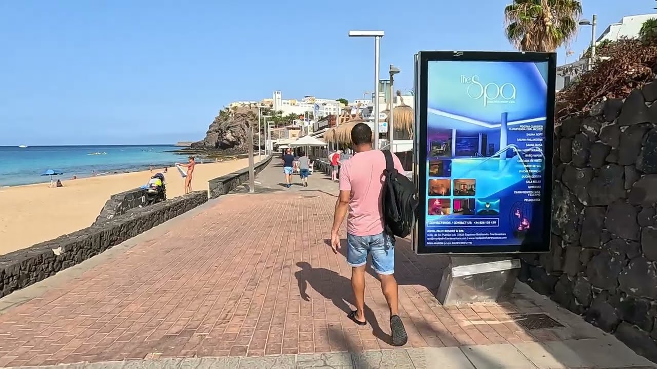 Morro Jable Playa De Jandia - Fuerteventura  Walking tour  Jandia GoPro Hero 11