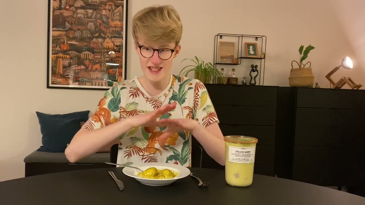 Boller i karry fra Byens Deli
