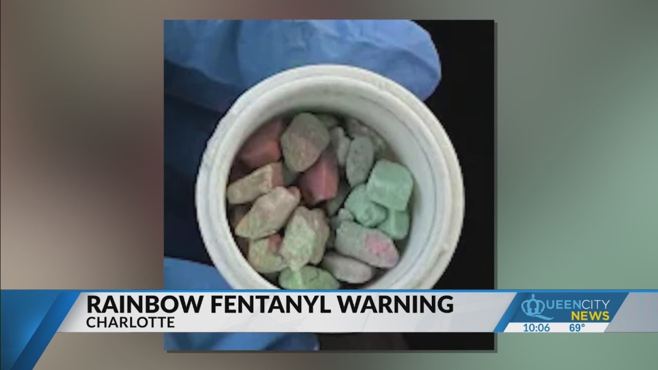 ‘Rainbow fentanyl,’ heroin seized during Charlotte traffic stop, CMPD says