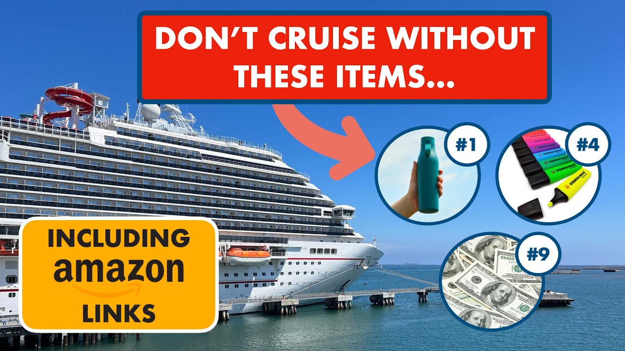 10 вещей, без которых я НИКОГДА не поеду в круиз (со ссылками на Amazon!)