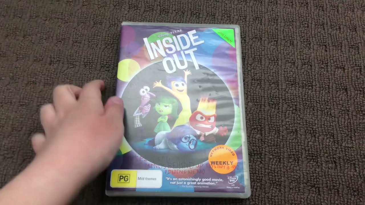 The Opening to Inside Out (2015) DVD