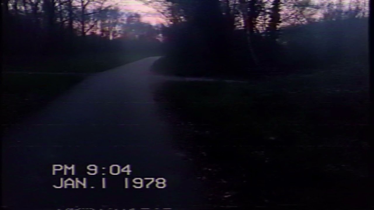 VHS Found footage horror Short film - Something in the forest.