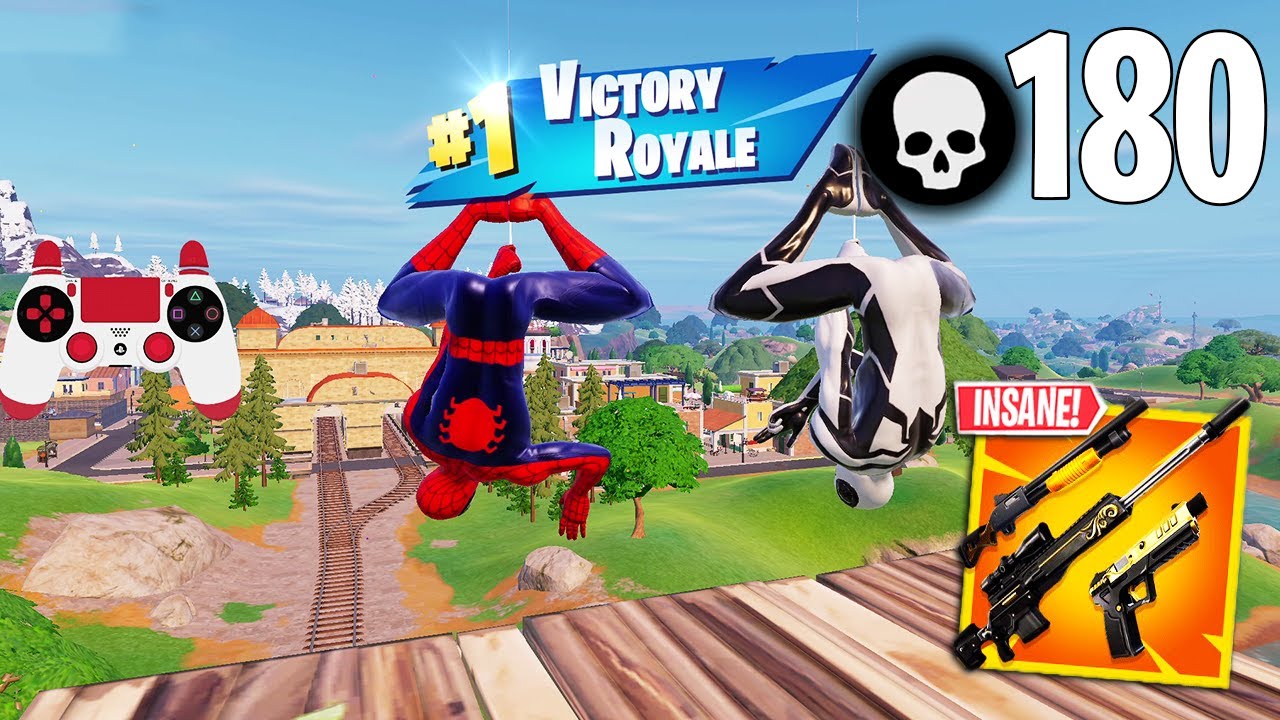 180 Elimination Duo Vs Squads Gameplay Wins Ft. @Heisen- (Fortnite Chapter 5 PS4 Controller)