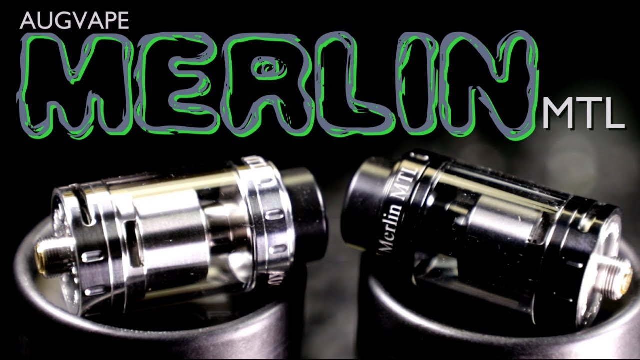 MERLIN MTL RTA Tank by Augvape ~RTA TANK REVIEW~