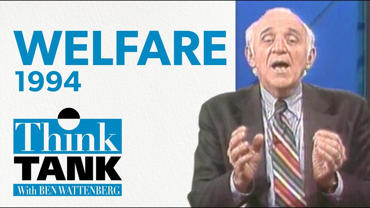 Does welfare cause illegitimacy? — with Charles Murray (1994) | THINK TANK