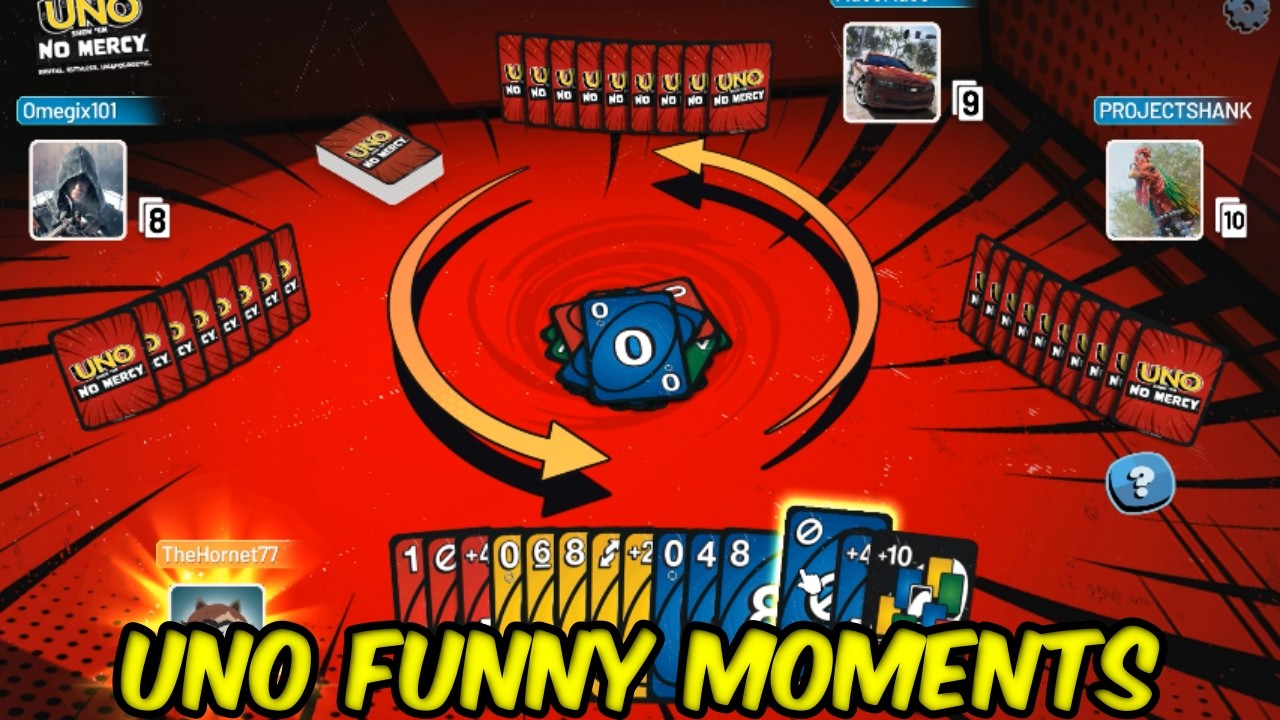 UNO Show Em No Mercy Ends Friendships - Funny Moments