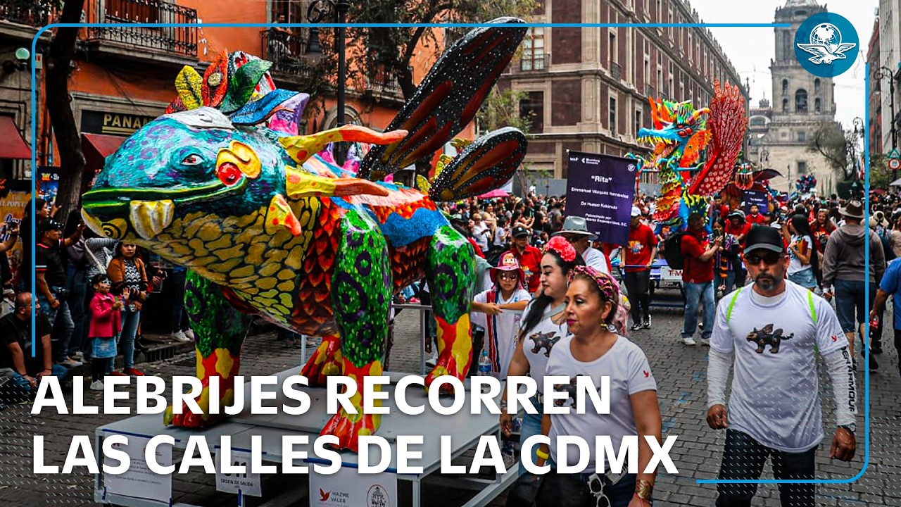 M&aacute;s de 200 alebrijes monumentales se apoderan de la CDMX