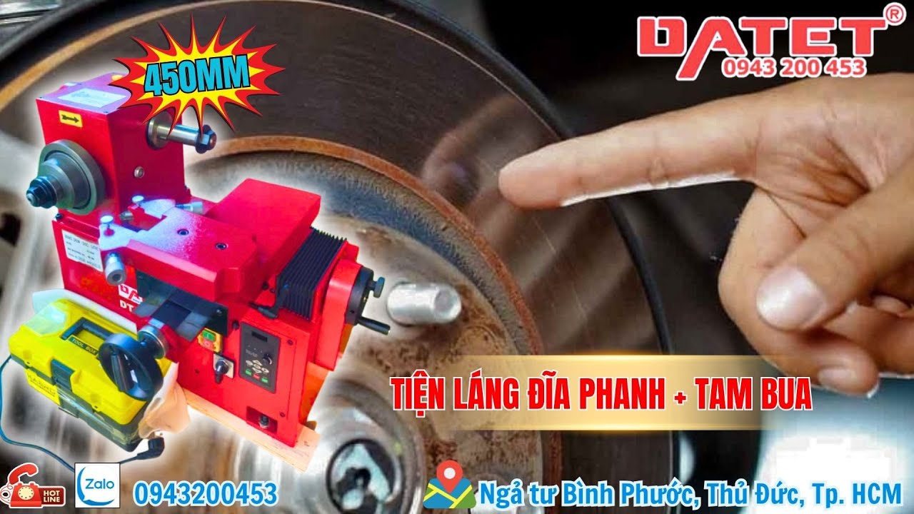 Nâng Chuẩn An Toàn Phanh Xe Với Dịch Vụ Tiện Láng Đĩa Phanh