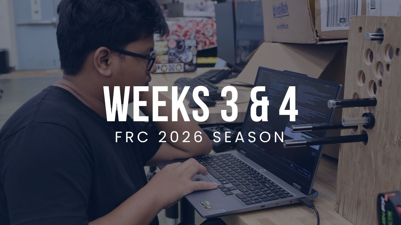 WEEKS 3 & 4: 2026 SEASON