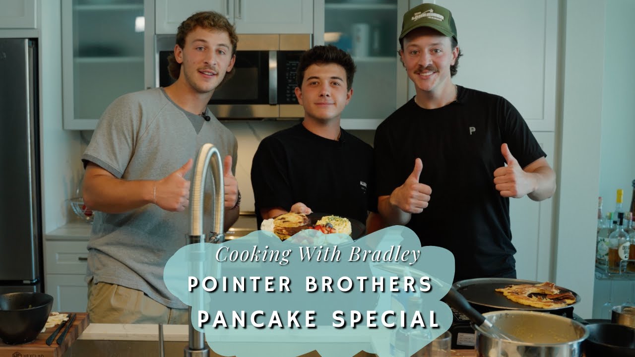 Pointer Brothers Pancake Special | Cooking with Bradley