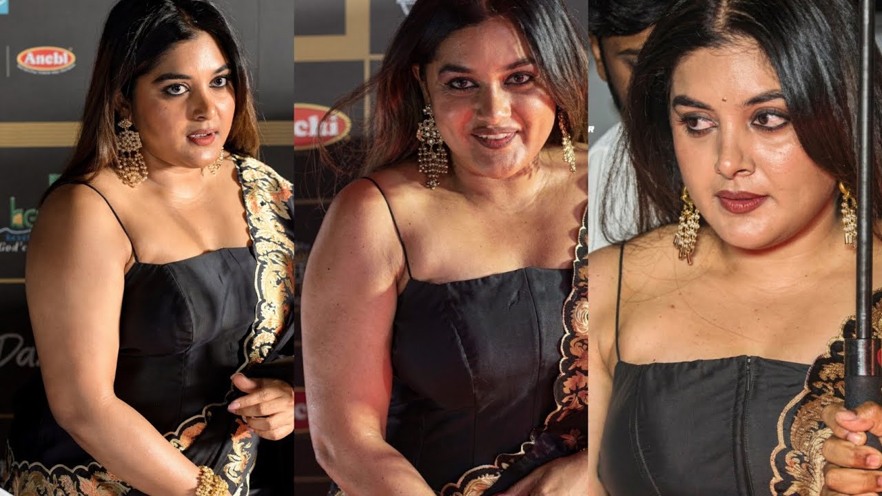 South actress Nivetha thomas closeup in saree || Nivetha thomas latest in hd || actress closeup hd