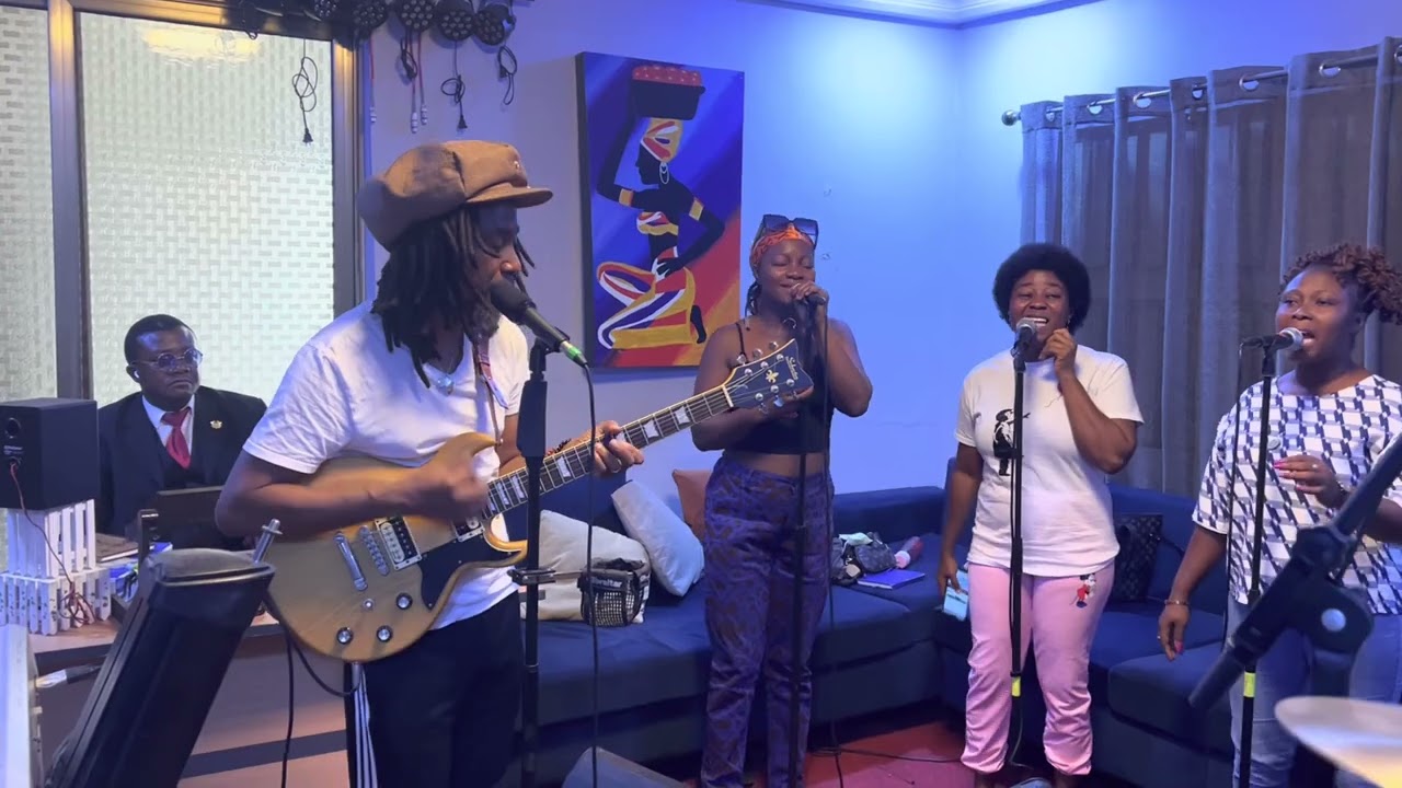 Rearsal Session with TAJ WEEKES (VIBE UP)