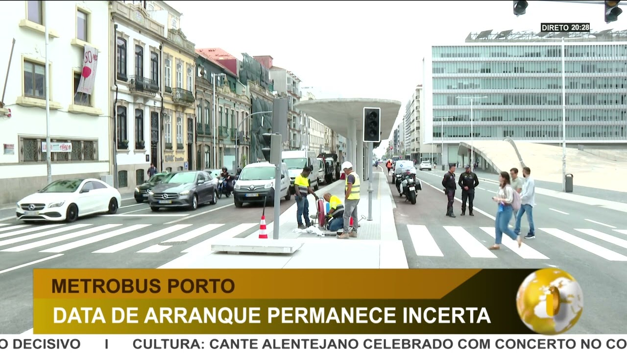 DI | A OBRA DO METROBUS NO PORTO ENTRE A CASA DA MÚSICA E A PRAÇA DO IMPÉRIO JÁ ESTÁ CONCLUÍDA