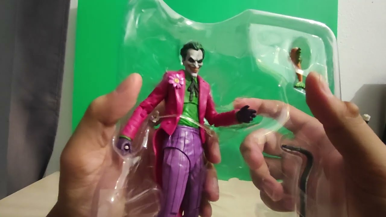 รีวิว dc multiverse the joker the clown จาก batman three joker 