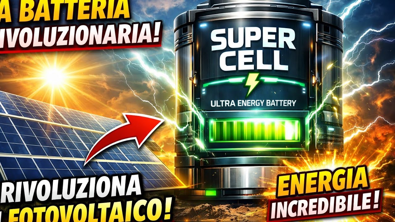 🔥 Questa SUPER CELLA cambierà il FOTOVOLTAICO per sempre! ⚡