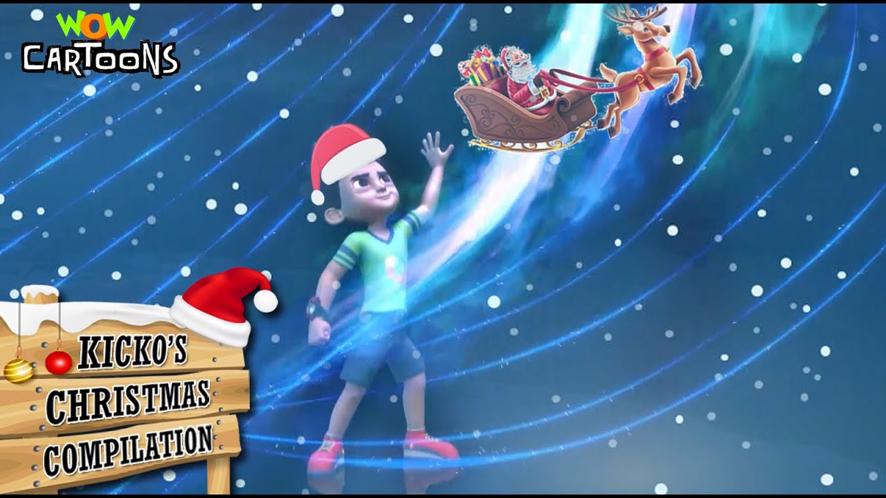 Santa Aur Kicko | Kicko's Christmas Compilation | 02 | Season 3 | Cartoon Kicko | Wow Cartoon #Kicko