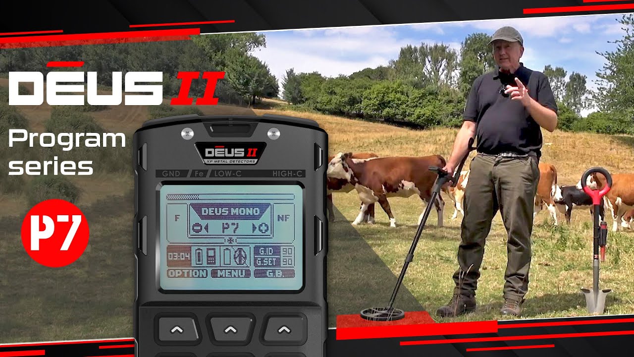 Exploring the XP Deus II factory programs Deus Mono P7