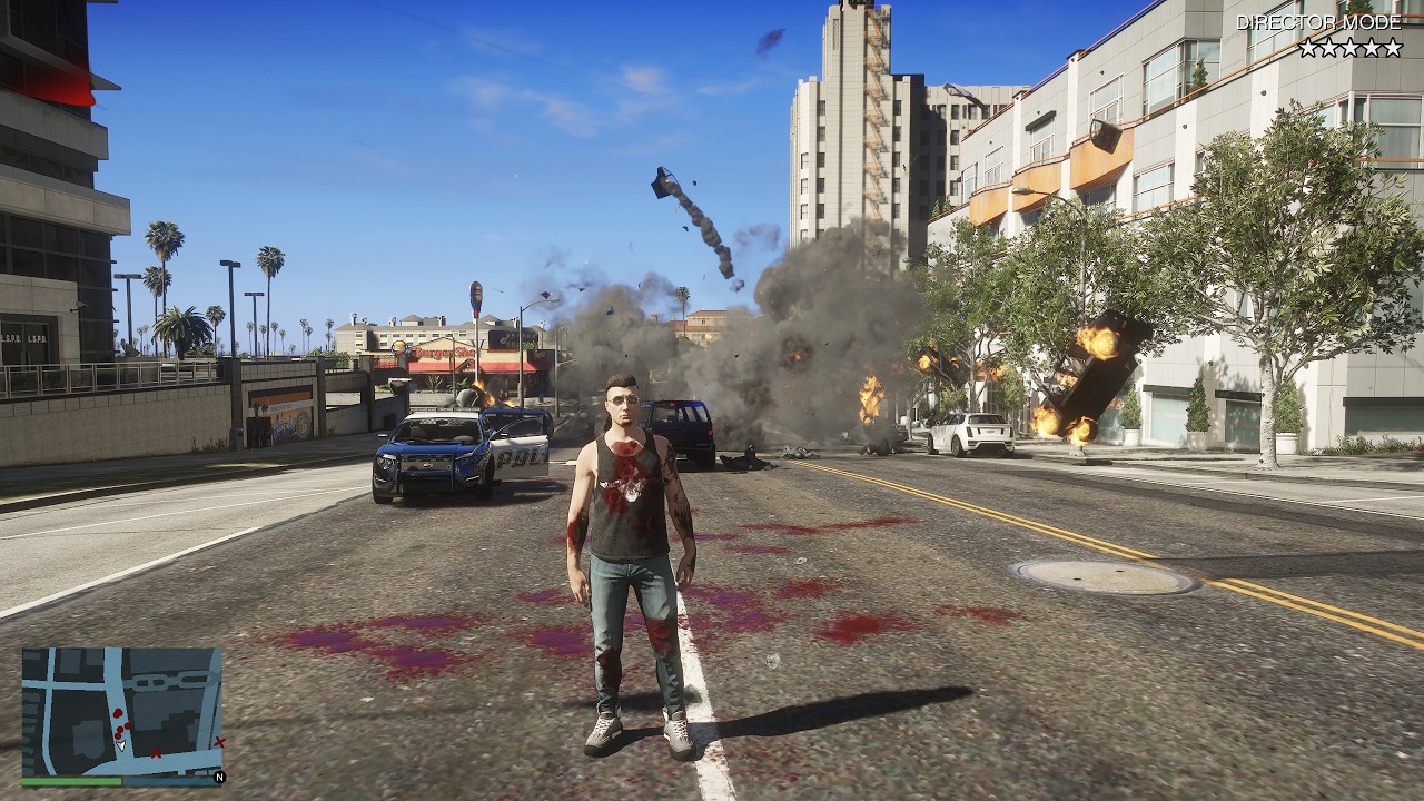 GTA 5 LIVE 😈 Criminal Run from 5-Star Police
